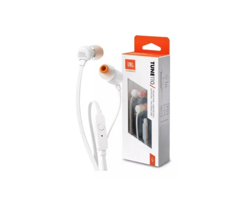 Auriculares JBL Tune 110 (Blanco)