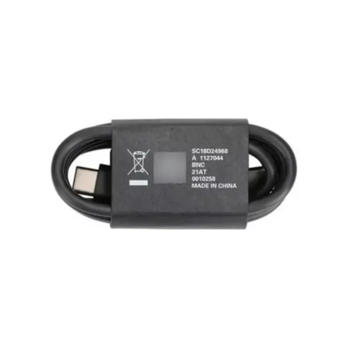 Cable Usb Para Motorola Tipo C A C 6.5a 68w 125w 100% Color Negro